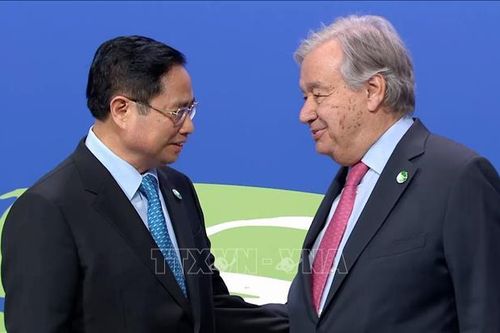 Thủ tướng Chính phủ Phạm Minh Chính gặp Tổng Thư ký LHQ, lãnh đạo một số nước châu Âu