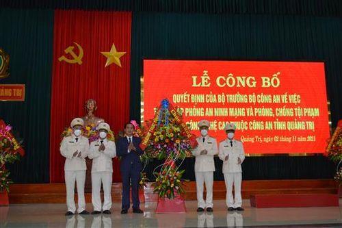 Thành lập Phòng An ninh mạng và Phòng, chống tội phạm sử dụng công nghệ cao