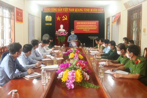 Ban Pháp chế HĐND tỉnh làm việc với Phòng Cảnh sát điều tra tội phạm về ma túy
