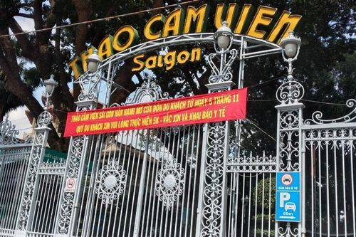 Thảo cẩm viên Sài Gòn tất bật chỉnh trang, chuẩn bị đón khách từ ngày 5/11
