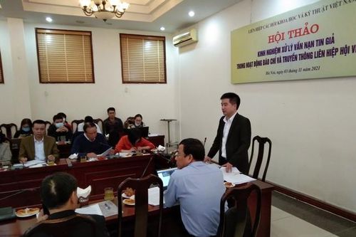 'Tin giả - Hậu quả thật', kinh nghiệm xử lý vấn nạn tin giả trong hoạt động báo chí truyền thông Liên hiệp Hội Việt Nam