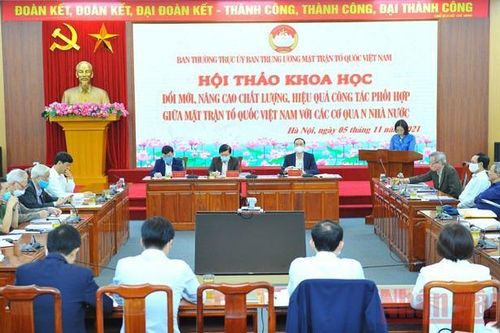 Chú trọng hiệu quả công tác phối hợp giữa Mặt trận Tổ quốc Việt Nam và các cơ quan nhà nước
