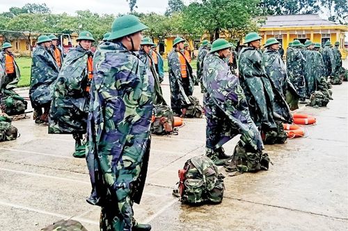 Chính trị - Xã hội An ninh - Quốc Phòng Chú trọng kỹ năng phòng, chống thiên tai cho bộ đội