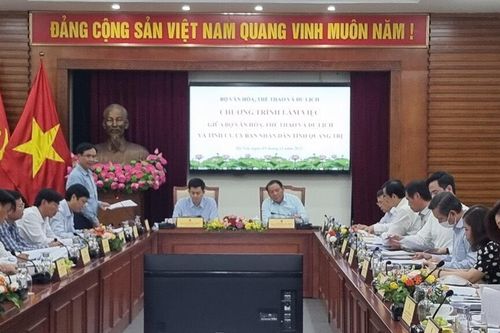 Bộ Văn hóa, Thể thao và Du lịch làm việc với lãnh đạo tỉnh Quảng Trị
