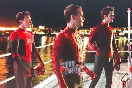 Ba phiên bản Spider-Man trong 'No Way Home' bị rò rỉ
