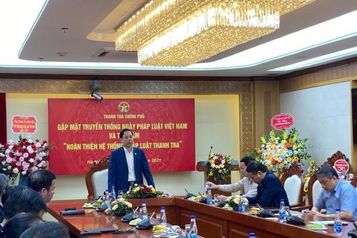 Thanh tra Chính phủ thiết thực hưởng ứng Ngày Pháp luật 2021