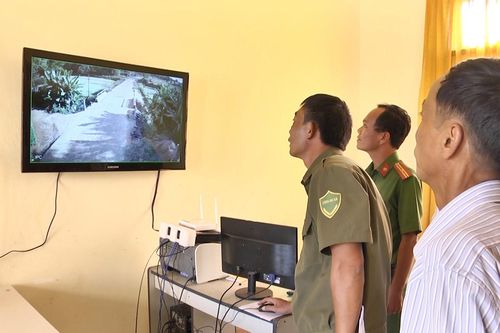 Thị trấn Hồ Xá: Trên 20 vụ vi phạm pháp luật được phát hiện nhờ hệ thống camera giám sát an ninh trật tự
