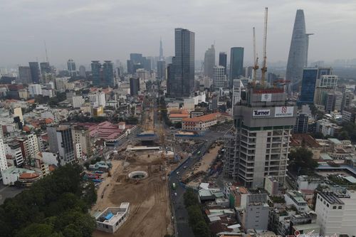 Diện mạo ga ngầm tuyến metro Bến Thành sau 6 năm thi công