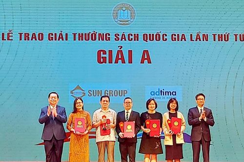 Vinh danh 24 tác phẩm xuất sắc đoạt Giải thưởng sách quốc gia lần thứ tư