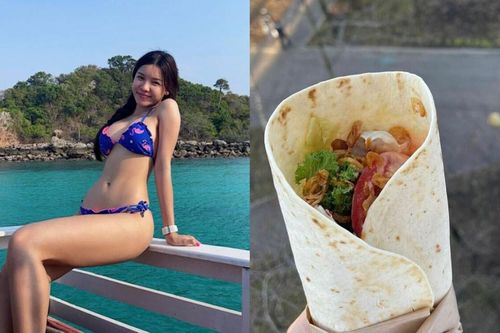 Bạn gái thủ môn Đặng Văn Lâm vi vu ăn uống, thưởng thức đặc sản xứ Bạch Dương