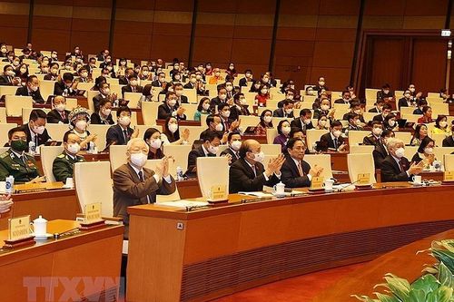 Chùm ảnh: Tổng Bí thư dự bế mạc Kỳ họp thứ hai, Quốc hội khóa XV