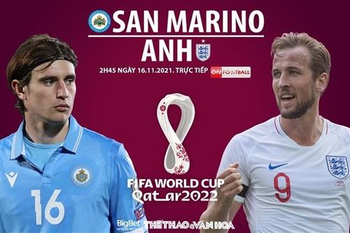Soi kèo nhà cái San Marino vs Anh. Nhận định, dự đoán bóng đá World Cup 2022 (2h45, 16/11)