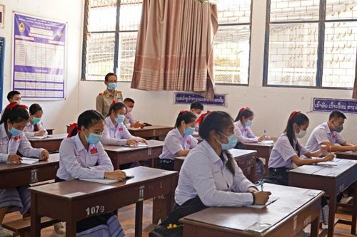 Covid-19: Lần thứ 14 gia hạn phòng dịch, chính phủ Lào vẫn cho phép mở cửa trở lại trường học trên toàn quốc