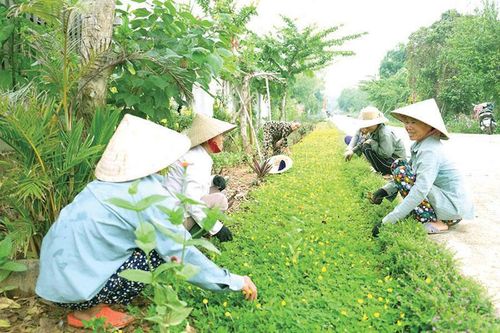 Góp phần xây dựng nông thôn mới từ Cuộc vận động 'Xây dựng gia đình 5 không, 3 sạch'