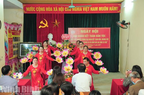 Các khu dân cư tổ chức Ngày hội Đại đoàn kết toàn dân tộc