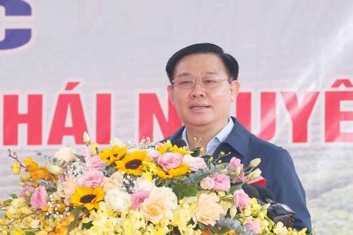 Một số hình ảnh Chủ tịch Quốc hội Vương Đình Huệ dự Ngày hội Đại đoàn kết toàn dân tộc tại Thái Nguyên