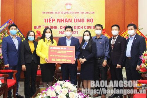 Nhiều cơ quan, doanh nghiệp ủng hộ nguồn lực phòng, chống dịch COVID-19Tin khácNâng cao vai trò, vị thế của phụ nữ trong xã hôịMời bạn đọc, cộng tác viên gửi bài, ảnh cho Báo Lạng Sơn số Tết Dương lịch và Xuân Nhâm Dần 2022