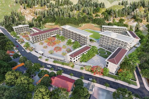 Khởi công trường học ở miền núi Nghệ An, TrungNam Group cam kết đầu tư cho con người