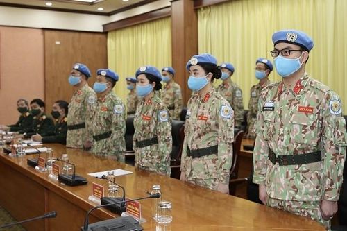 Việt Nam cử thêm 12 sĩ quan gìn giữ hòa bình Liên hợp quốc tại Nam Sudan và Trung Phi