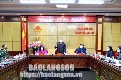 Thành phố Lạng Sơn: Họp Ban Chỉ đạo phòng, chống dịch COVID-19Tin khácPhấn đấu bệnh viện luôn là 'vùng xanh' trong phòng chống dịchThông báo nội dung kỳ họp thứ sáu (kỳ họp chuyên đề) HĐND tỉnh khóa XVII, nhiệm kỳ 2021- 2026