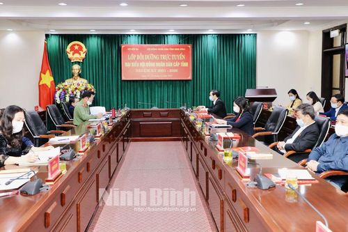 Khai mạc lớp bồi dưỡng đại biểu HĐND cấp tỉnh, nhiệm kỳ 2021-2026