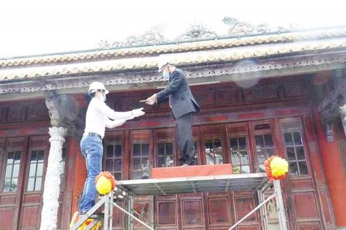 Thừa Thiên - Huế: Khởi công dự án Bảo tồn, tu bổ tổng thể di tích Điện Thái Hòa
