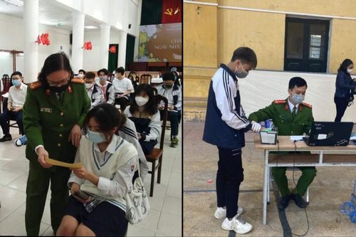 Công an Hà Nội: Kết hợp cấp căn cước gắn chíp và tiêm vaccine mang lại hiệu quả tích cực