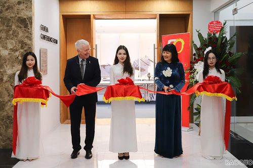Học viện Ngoại giao khánh thành Phòng Hội thảo Geneva
