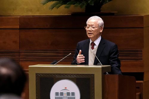 Tổng Bí thư: 'Hạnh phúc của con người không phải chỉ ở chỗ nhiều tiền, lắm của'
