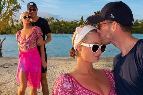 Paris Hilton ngọt ngào bên chồng trong tuần trăng mật