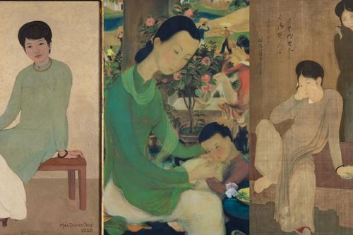 Thị trường nghệ thuật-khuôn mặt mờ nhạt