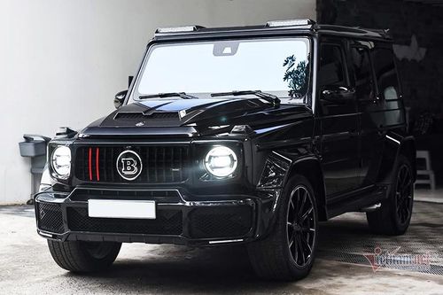 Ngắm chiếc Mercedes-AMG G63 với gói độ Brabus gần 1 tỷ tại Hà Nội