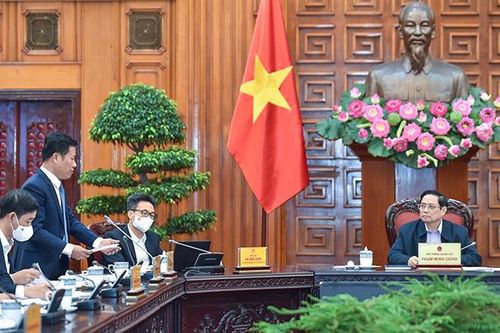 Thủ tướng Chính phủ Phạm Minh Chính làm việc với Đại học Quốc gia Hà Nội, Viện Hàn lâm khoa học và công nghệ Việt Nam