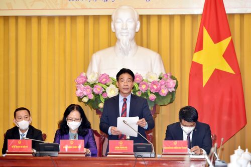 Công bố Lệnh của Chủ tịch nước về hai luật vừa được Quốc hội thông qua