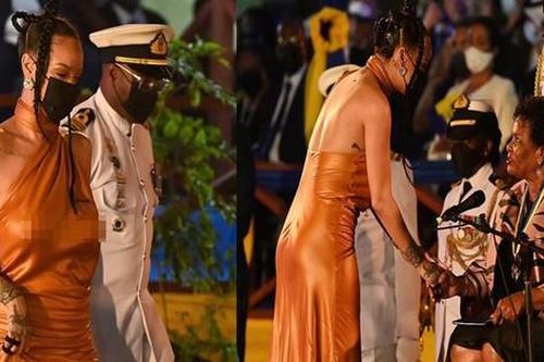 Rihanna được phong 'Anh hùng dân tộc' tại lễ nhậm chức tổng thống đầu tiên của Barbados