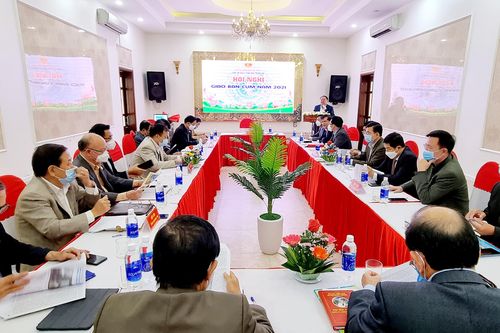 Giao ban Cụm thi đua Hội Cựu chiến binh 6 tỉnh Bắc Trung Bộ năm 2021