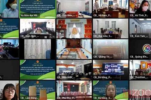 Giáo dục thích ứng với biến đổi khí hậu và bảo vệ môi trường