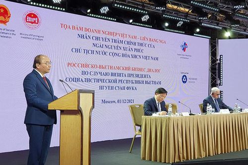 Tạo thuận lợi hơn nữa cho thương mại và đầu tư song phương Việt-Nga