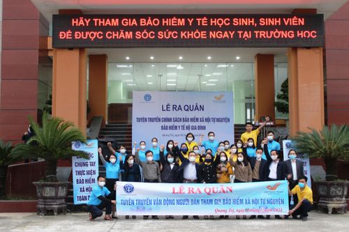 Ra quân tuyên truyền, vận động người tham gia bảo hiểm xã hội tự nguyện