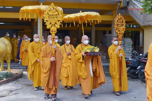 Trang nghiêm lễ tưởng niệm Đức Đệ tam Pháp chủ GHPGVN tại TP.HCM