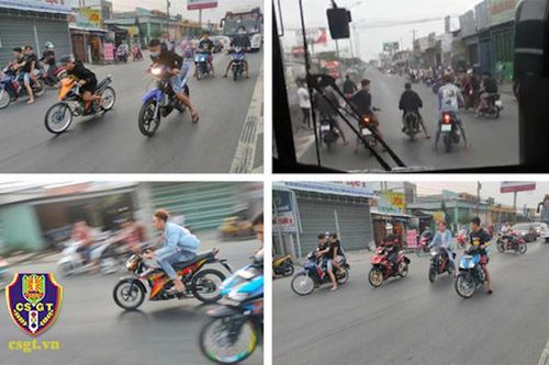 Cần mạnh tay xử lý nạn đua xe trái phép ở vùng nông thôn