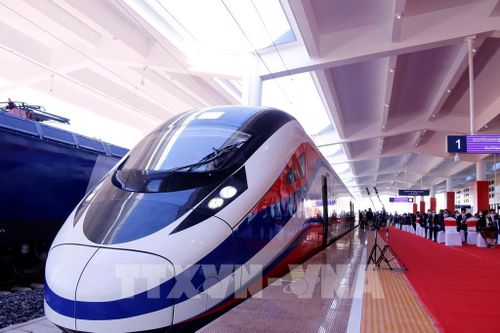 Khánh thành tuyến đường sắt cao tốc Lào-Trung