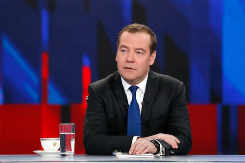 Ông Dmitry Medvedev tái đắc cử Chủ tịch đảng Nước Nga Thống nhất