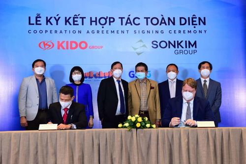 KIDO bắt tay với Sơn Kim phát triển mảng bán lẻ