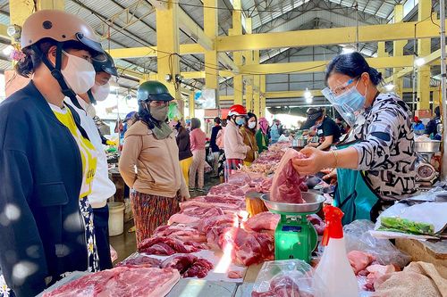 Gia Lai thực hiện các giải pháp bình ổn thị trường thịt heo