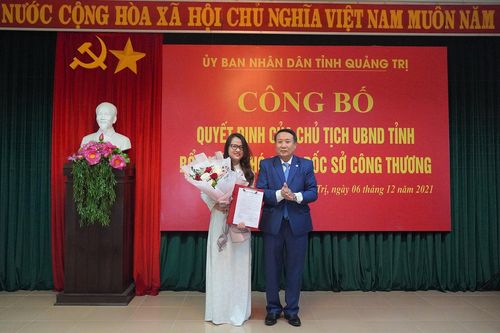Công bố quyết định bổ nhiệm Phó Giám đốc Sở Công thương