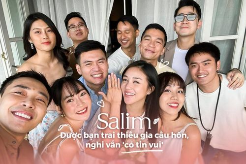 Salim được bạn trai thiếu gia cầu hôn, để lộ vòng 2 to bất thường, nghi vấn 'có tin vui'