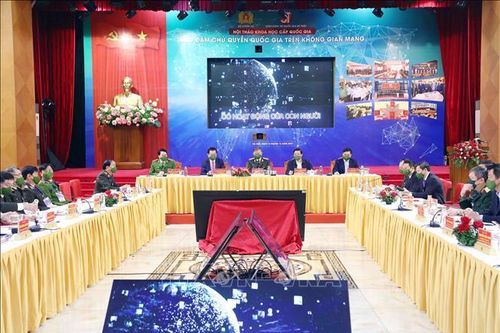 Hội thảo khoa học cấp quốc gia 'Bảo đảm chủ quyền quốc gia trên không gian mạng'