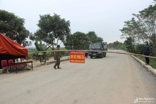 Tân Kỳ còn 1 xóm áp dụng cấp độ dịch mức cao nhất