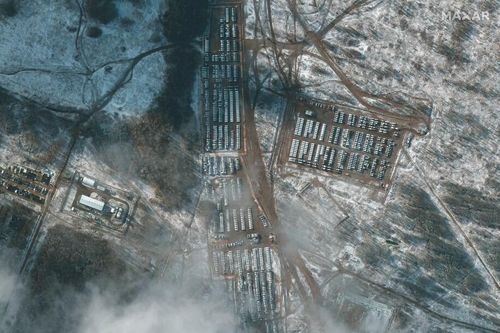Loạt ảnh vệ tinh tiết lộ quy mô tập kết quân sự dọc biên giới Nga-Ukraine
